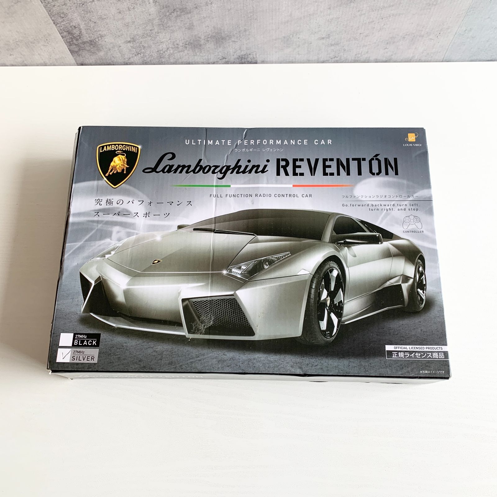 ランボルギーニ レヴェントン ラジコンカー シルバー 正規ライセンス