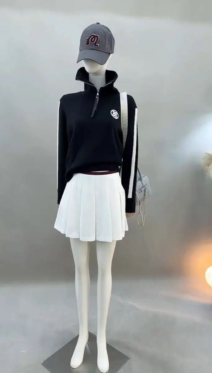 G FORE(ジーフォア) レディース 防風ニット ジップアップ ジャケット