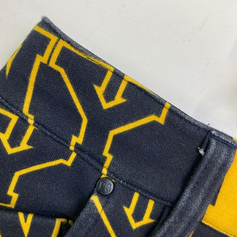 サイズ：0 PEARLY GATES パーリーゲイツ ; スカート 総柄 ネイビー系