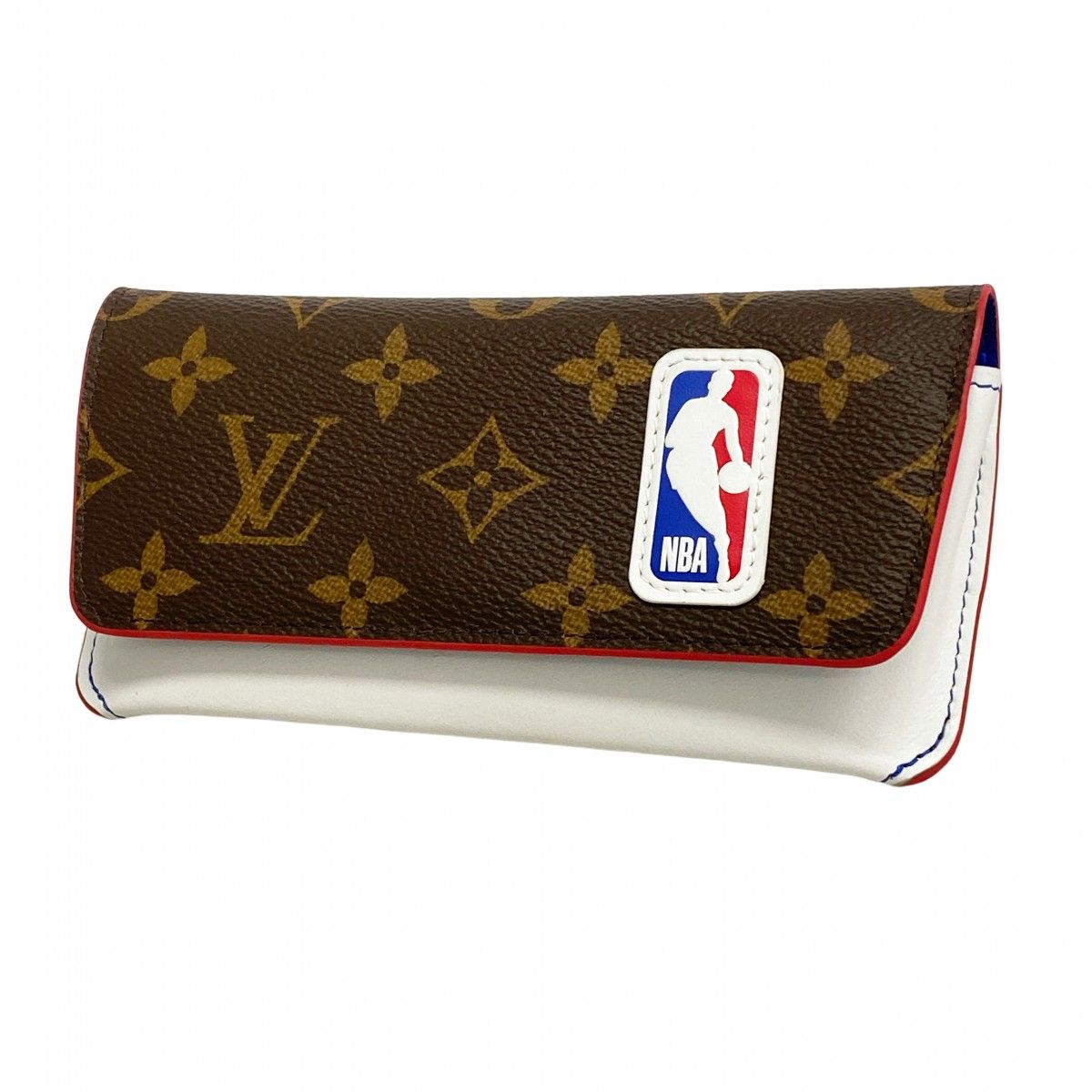 6bb1958-k】ルイヴィトン メガネケース モノグラム LVxNBA エテュイ