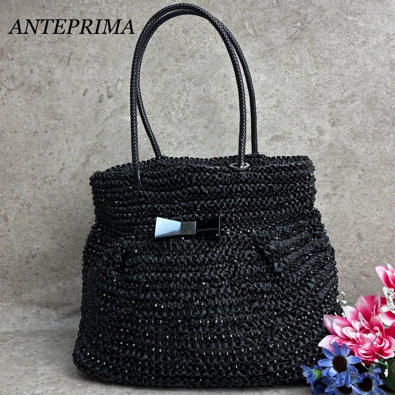 ✨良品✨ANTEPRIMA アンテプリマトートバッグ ハンドバッグ リボン