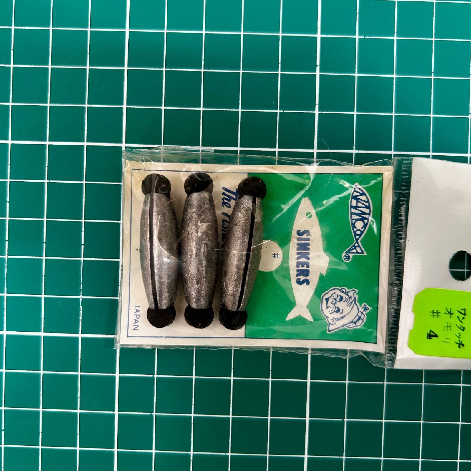 ワンタッチオモリ 4号 3個入×17袋セット シンカー ゴム管付き 釣具 釣 