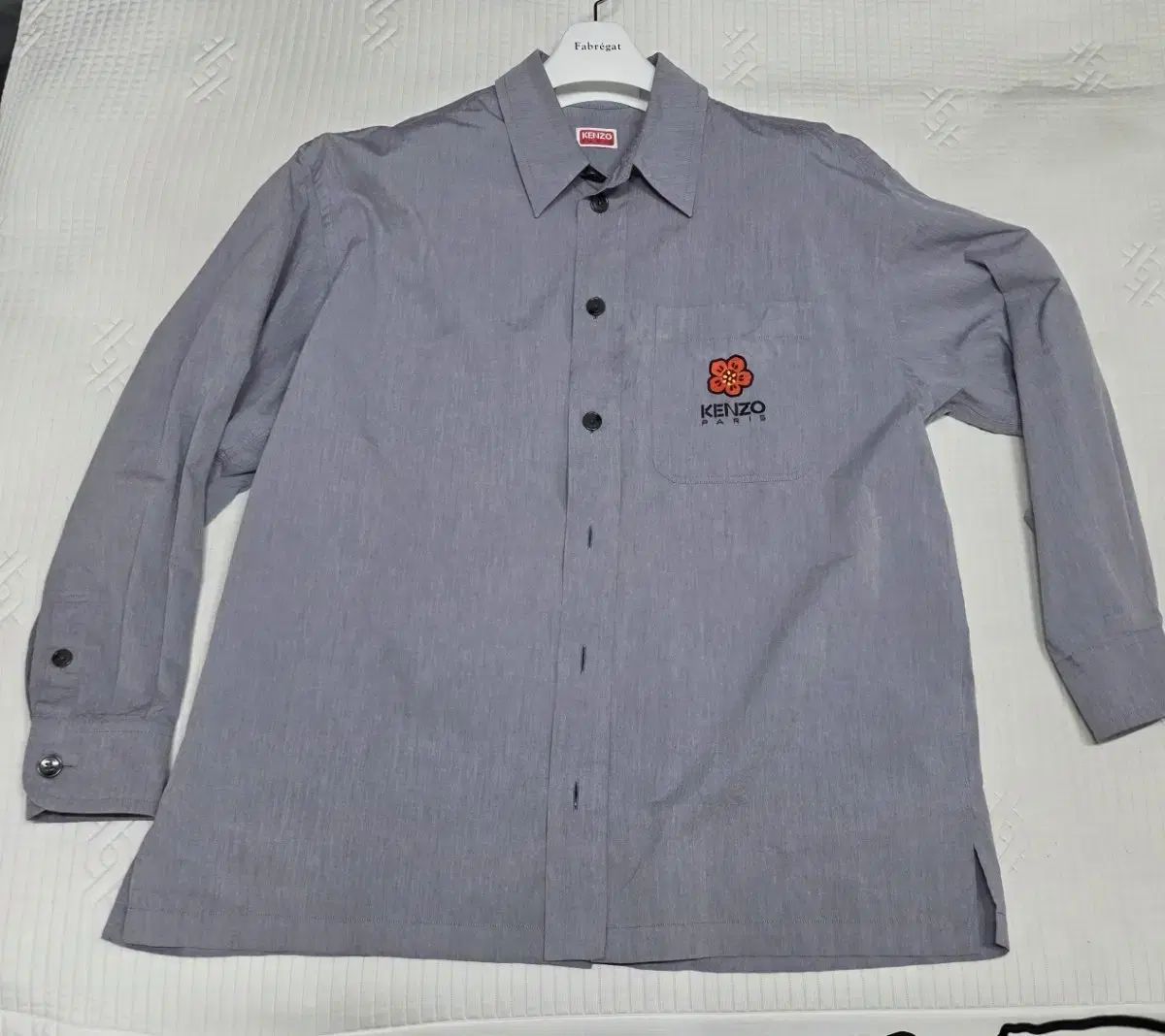 KENZO ボケ フラワー オーバーサイズ シャツ Lサイズ KENZO ケンゾー 
