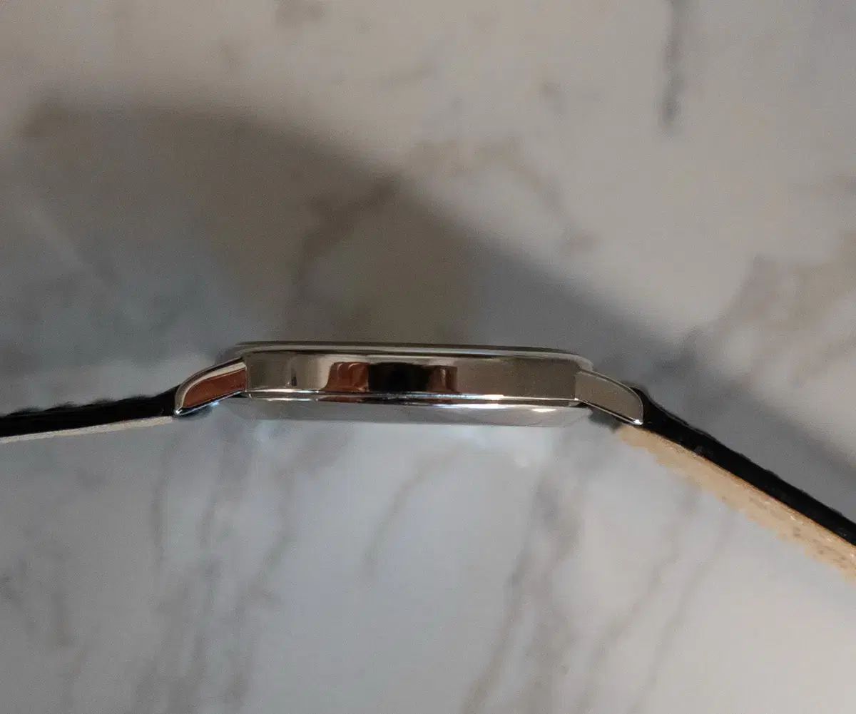  オメガ エリプス ネイビー ヴィンテージ 手巻き 時計 ミニマル 自動巻き時計 腕時計(アナログ)