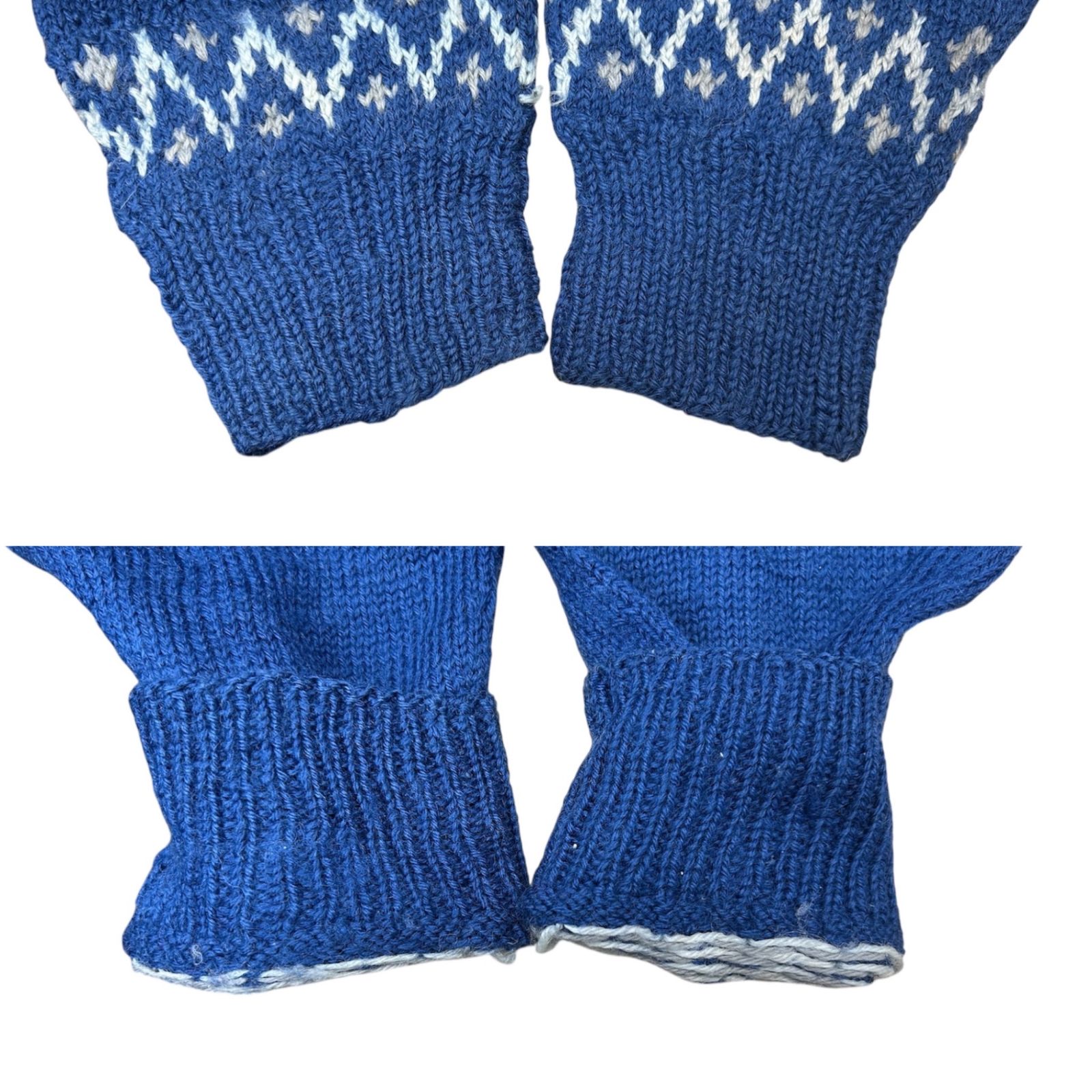 古着 ノルディックセーター ニット ハンドメイド ノルウェー製 サイズ