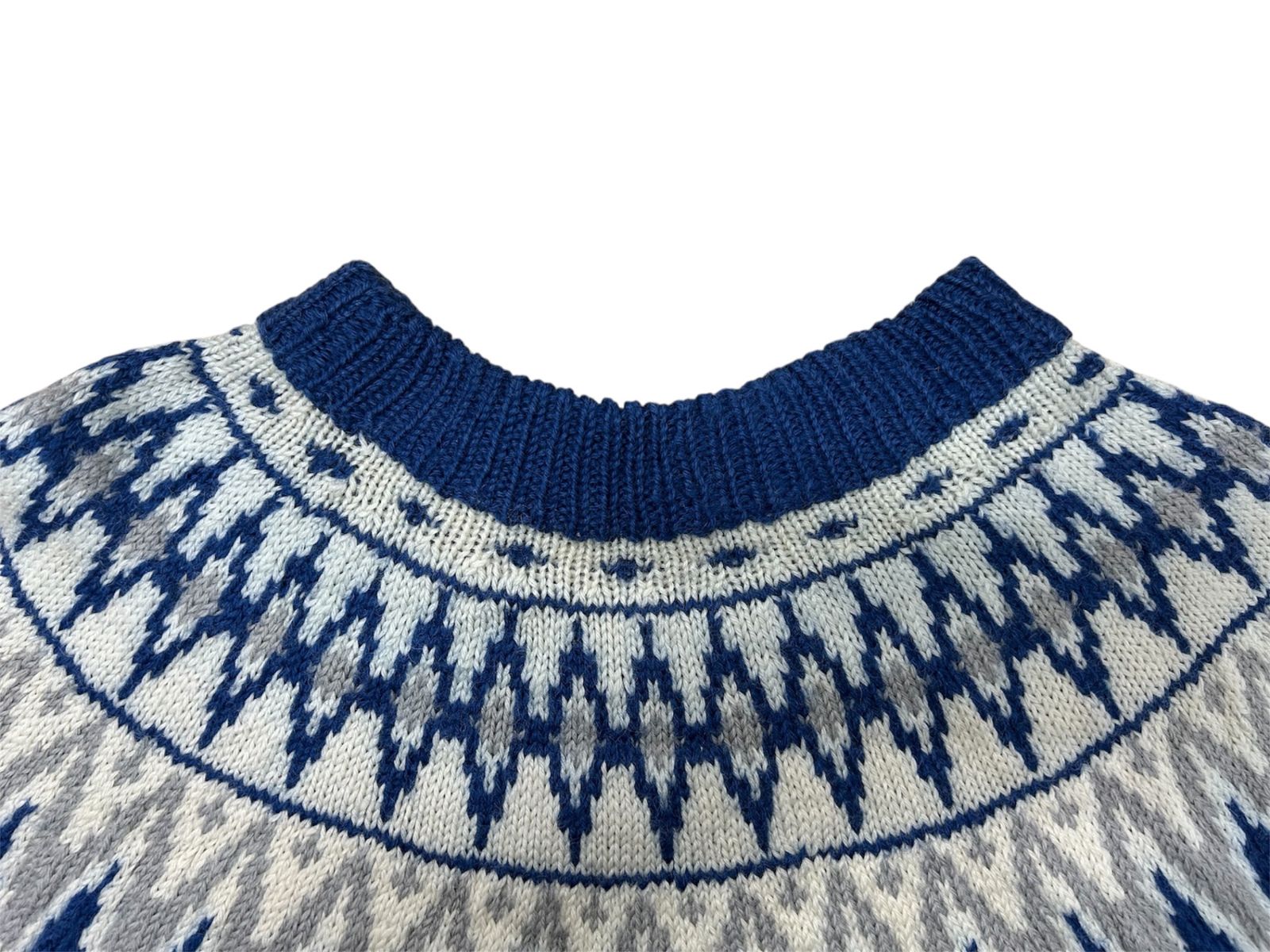古着 ノルディックセーター ニット ハンドメイド ノルウェー製 サイズ