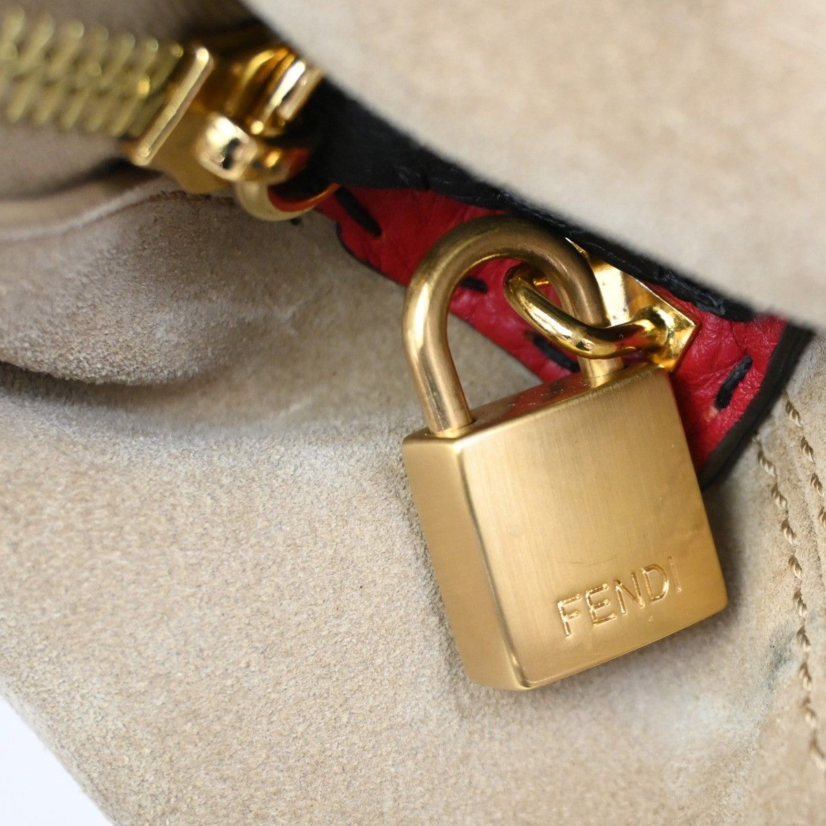 FENDI フェンディ セレリア トートバッグ ショルダーバッグ スエード 