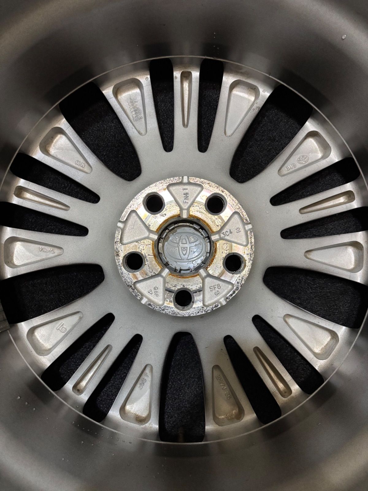 ☆225/55R19 TOYO/PROXES R46A 21年製 トヨタ 80 ハリアー Z 純正 19 