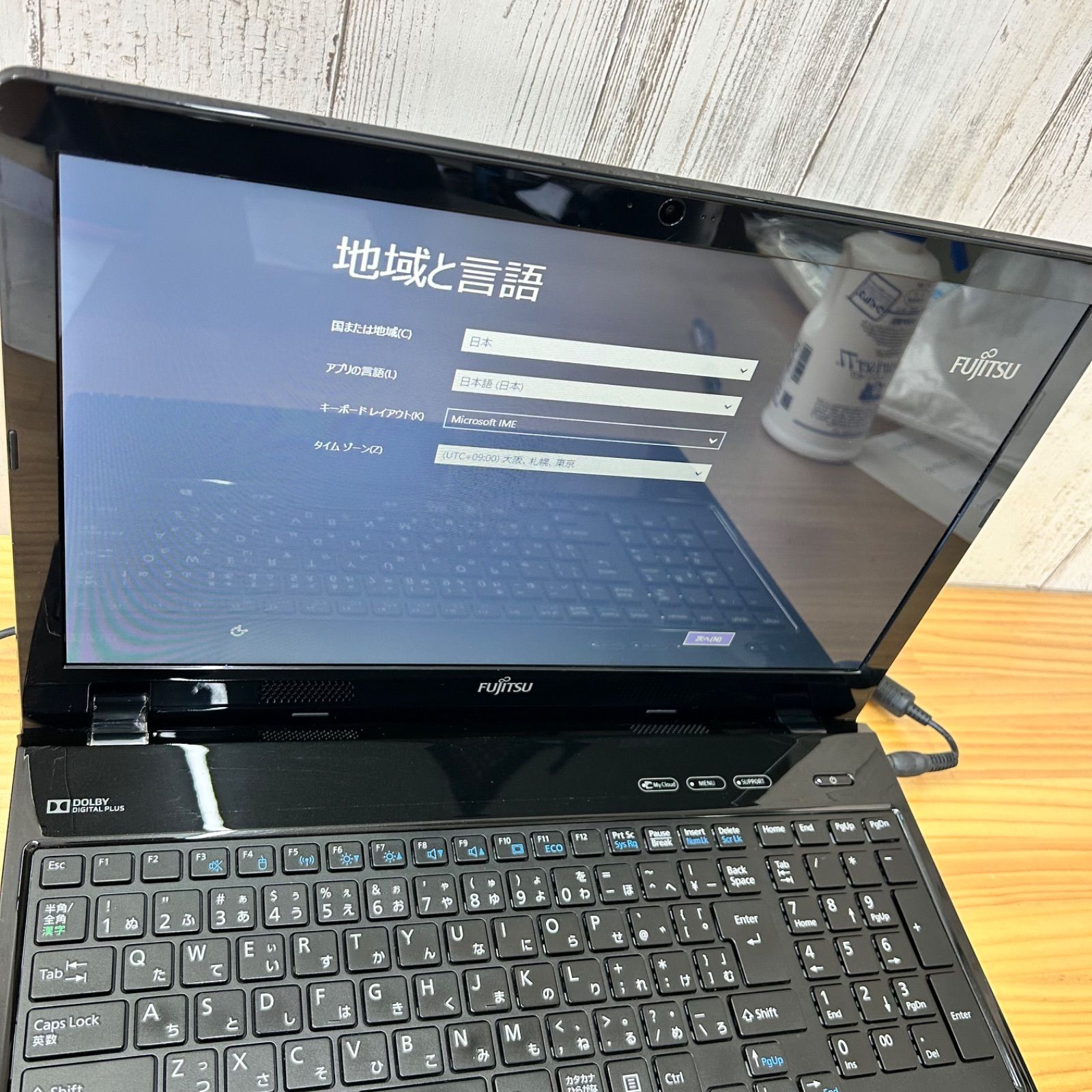 富士通/AH53/R/CORE i7/SSD/ACアダプター付き/ジャンクにて 【公式通販】