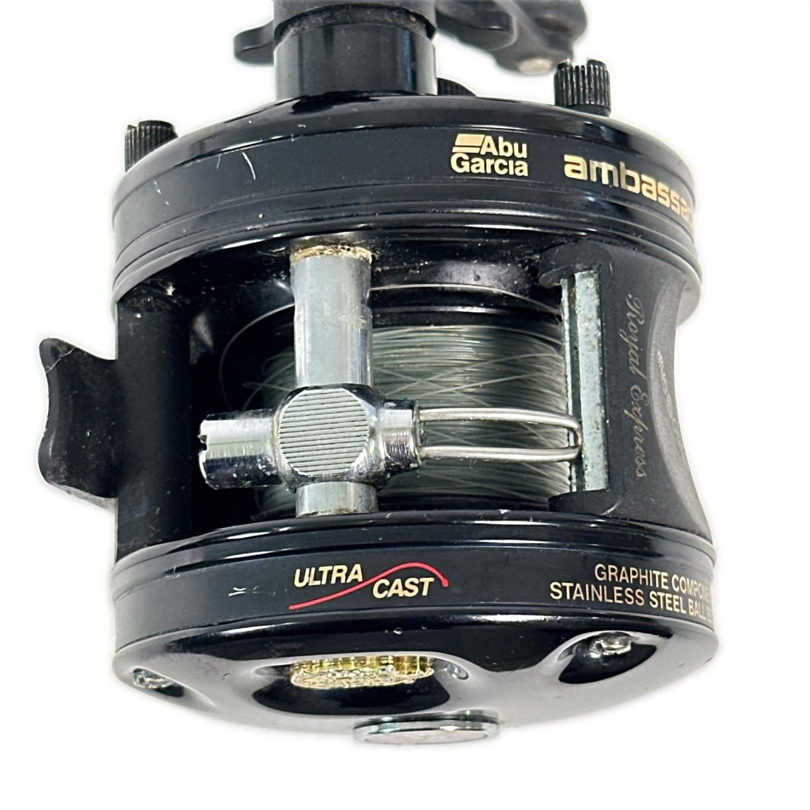 Abu Garcia アブガルシア Ambassador  Express リール ブラック ゴールド ステンレススチール グラファイト ベイトリール ユニセックス Amazon | Abu Garcia Ambassadeur Mörum ZX ベイトキャスト ラウンド