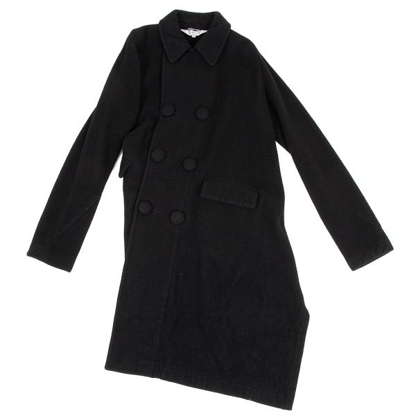 コムデギャルソンCOMME des GARCONS 製品染めウールナイロンツイスト