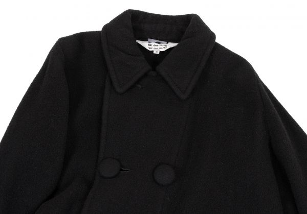 コムデギャルソンCOMME des GARCONS 製品染めウールナイロンツイスト