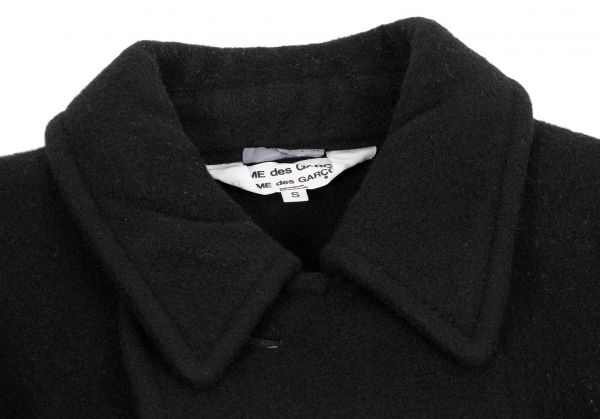 コムデギャルソンCOMME des GARCONS 製品染めウールナイロンツイスト