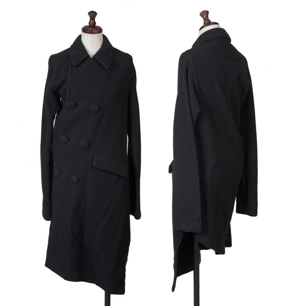 COMME des GARCONS 製品染めウールナイロンツイストコート コムデギャルソンCOMME des GARCONS 製品染めウールナイロンツイスト