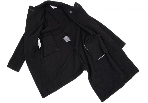 COMME des GARCONS 製品染めウールナイロンツイストコート コムデギャルソンCOMME des GARCONS 製品染めウールナイロンツイスト