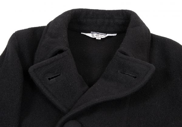 コムデギャルソンCOMME des GARCONS 製品染めウールナイロンツイスト