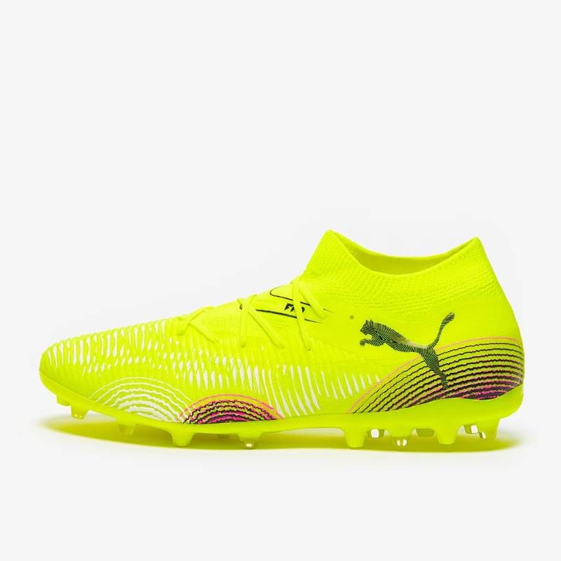 【送料無料・匿名配送】PUMA プーマ サッカー スパイク Future 8 Match MG 黄 新品 正規品 並行輸入
