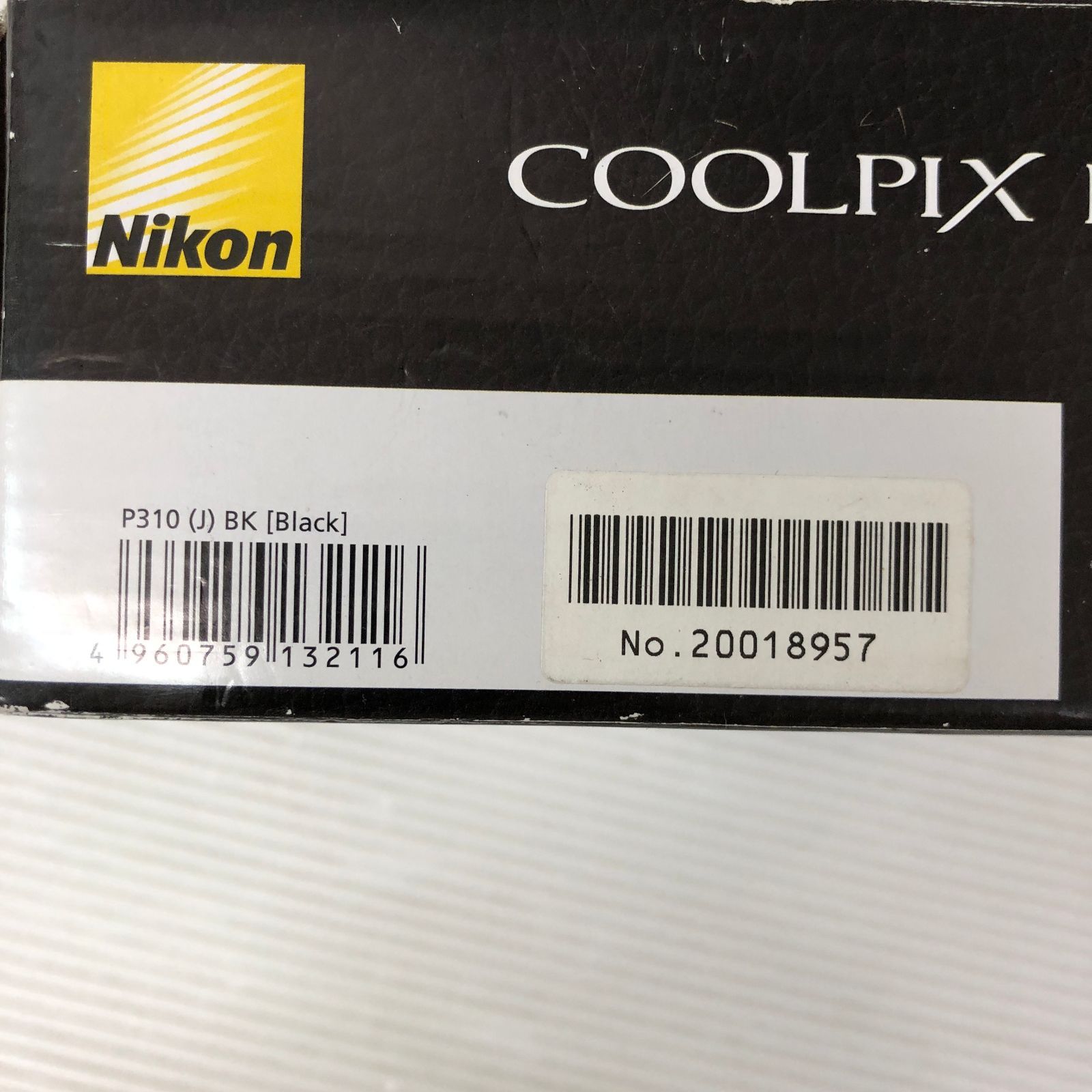 Nikon ニコン COOLPIX P310 ブラック ※通電のみ確認済み ジャンク品