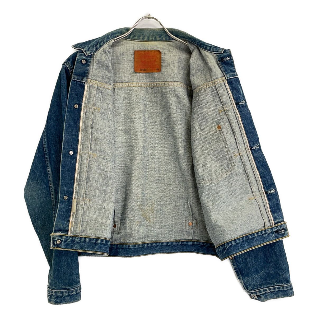 LEVI'S リーバイス 71506XX 90's ｲﾝﾃﾞｨｺﾞ 日本製 ﾃﾞﾆﾑｼﾞｬｹｯﾄ 40 - メルカリ