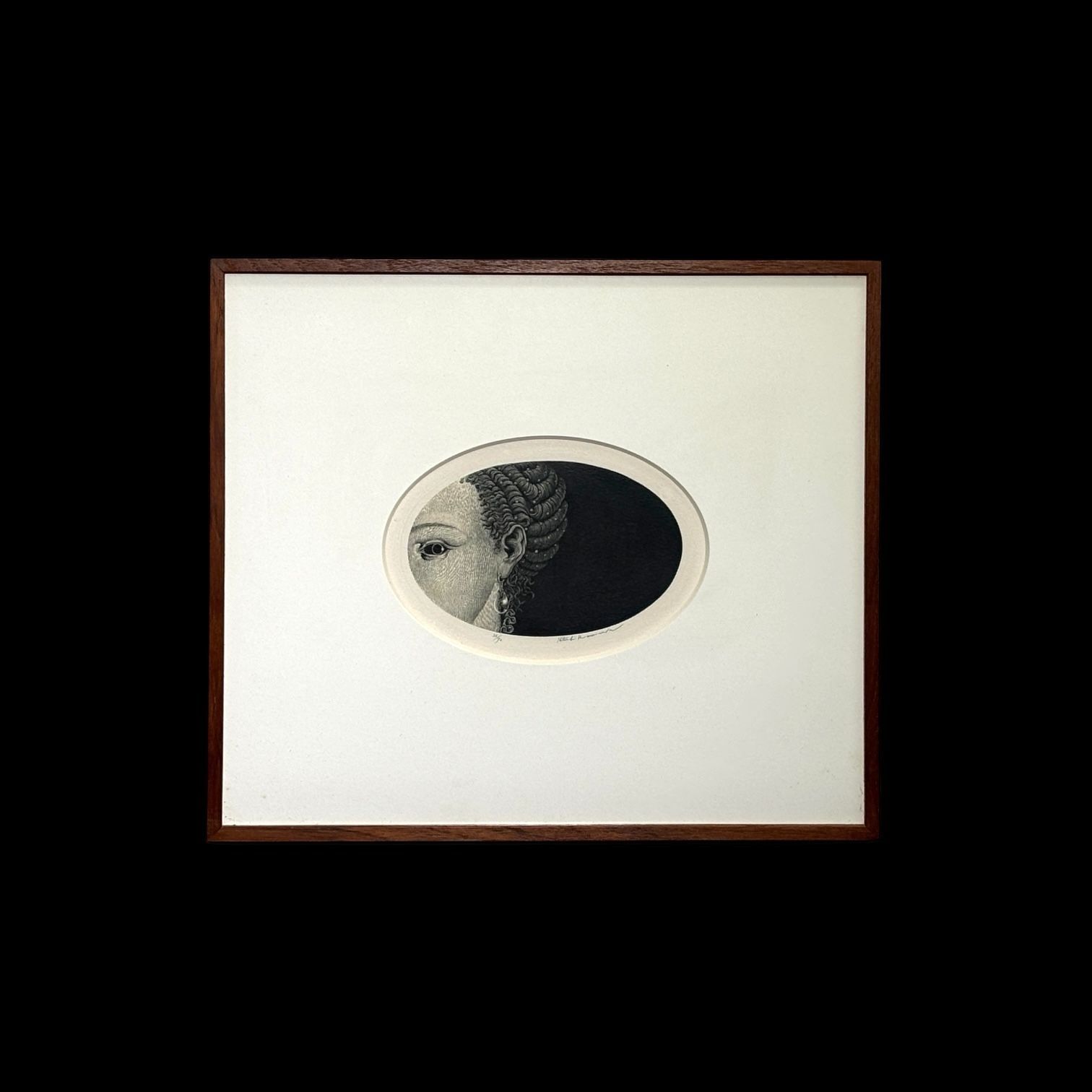 柄澤齊 死と変容 I-3 33/70 木口木版画 直筆サイン 紙箱 絵画 額装 真