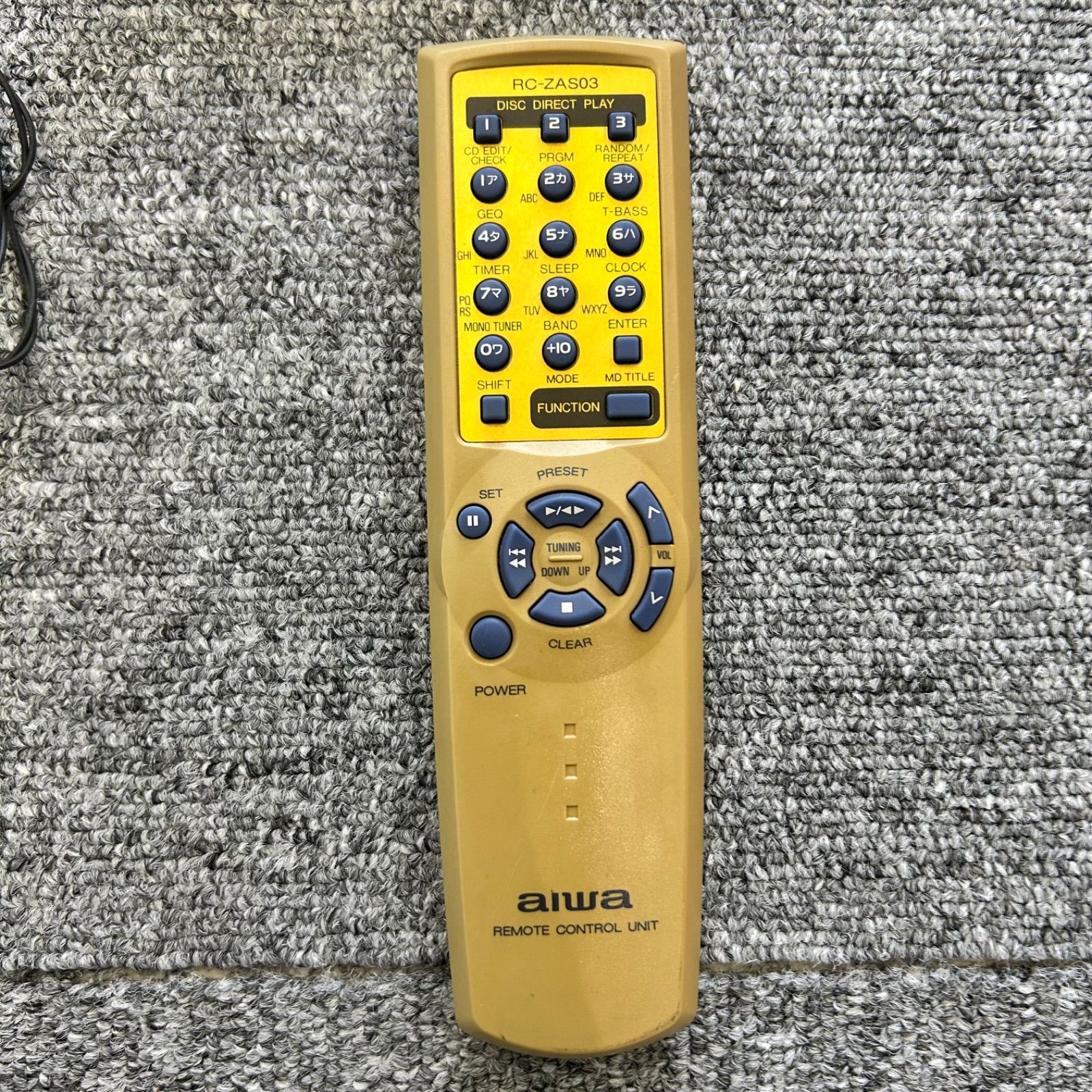 aiwa ミニコンポXR-H330MD レトロ - メルカリ