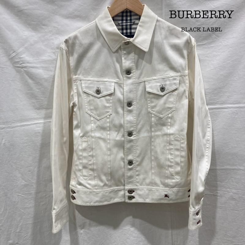 BURBERRY BLACK LABEL コットンジャケット　ホワイト　M バーバリーブラックレーベル BMP46-624-02 ブラックレーベル