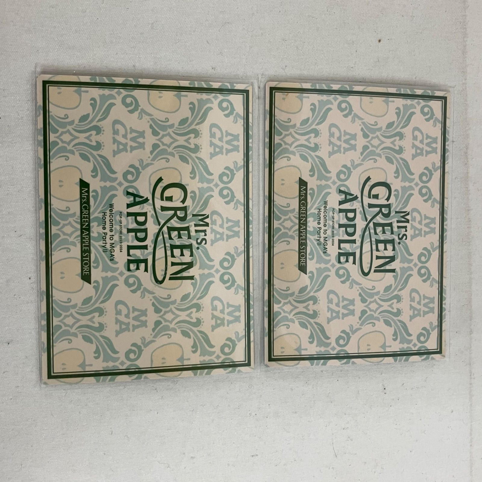 未使用 Mrs.GREEN APPLE ミセス ポップアップ フォトカード 2枚セット 