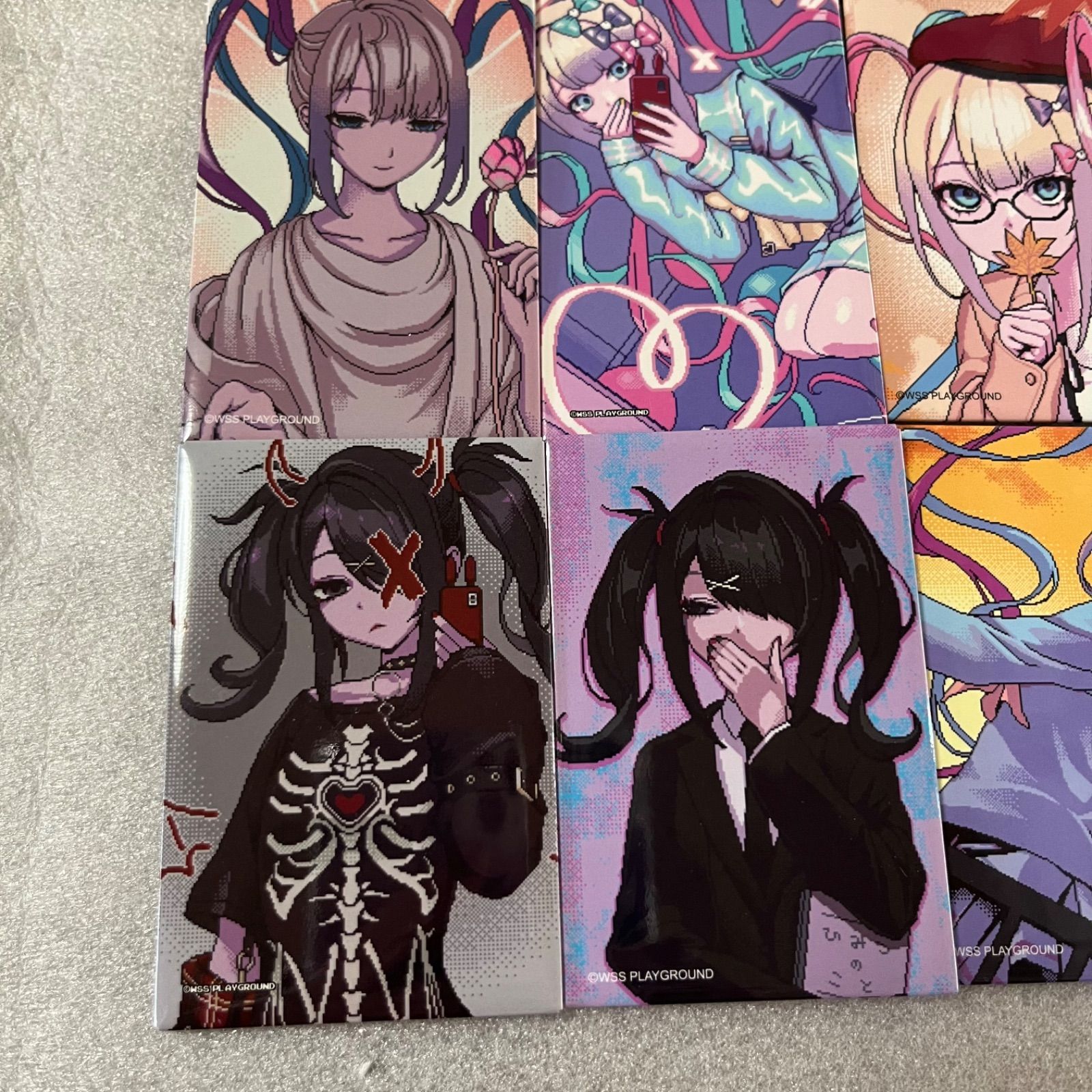 NEEDY GIRL OVERDOSE 缶バッジ コレクション 超てんちゃん あめちゃん