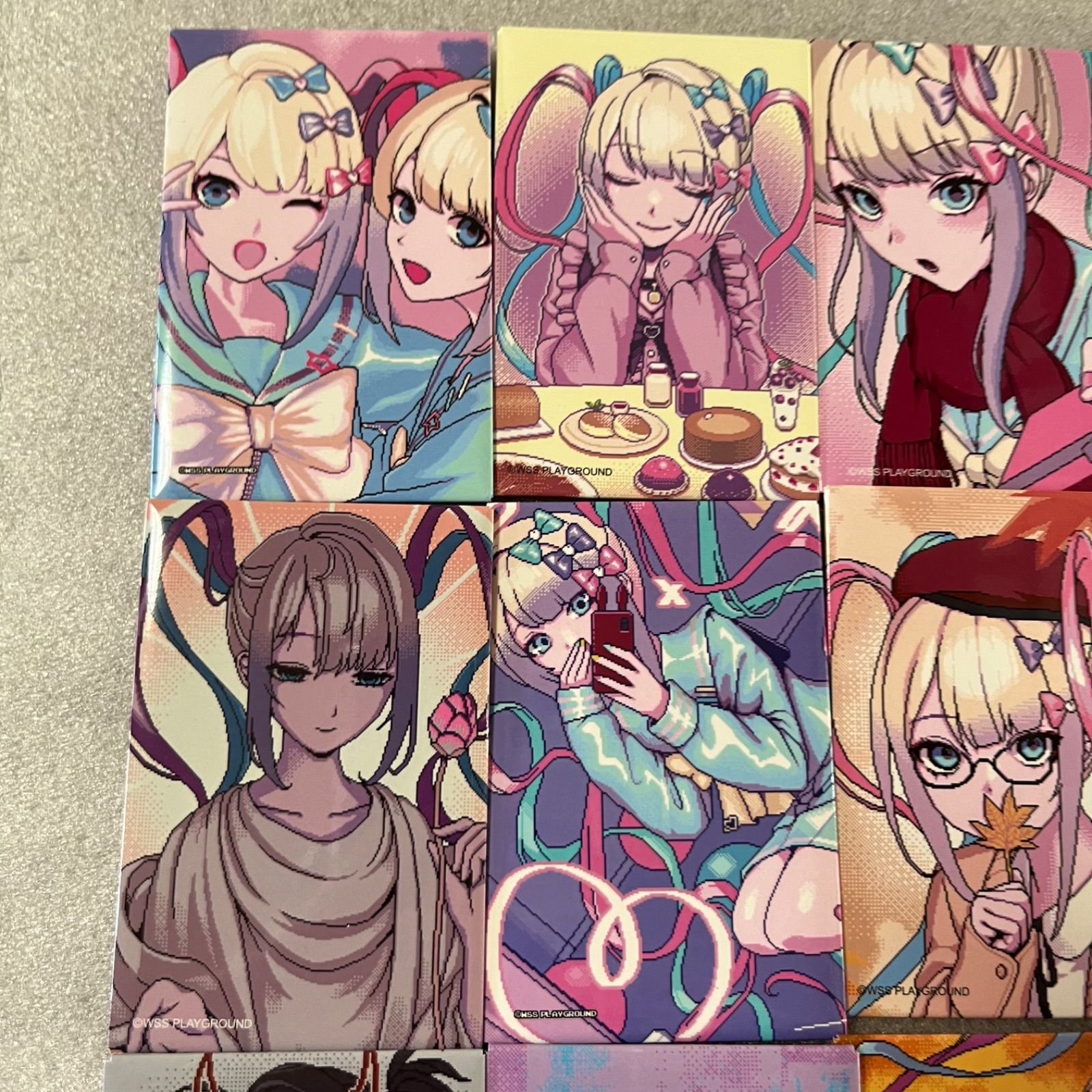 NEEDY GIRL OVERDOSE 缶バッジ コレクション 超てんちゃん あめちゃん