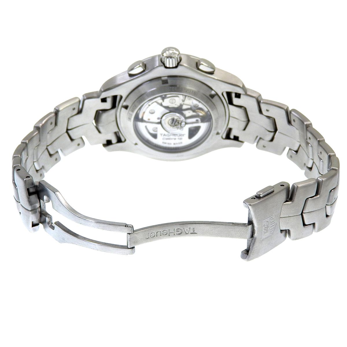  保証書付 タグホイヤー リンク クロノグラフ CJF2119 SS ブラック 自動巻き メンズ 41100099881 アラモード オックスフォード 自動巻き時計 腕時計(アナログ)