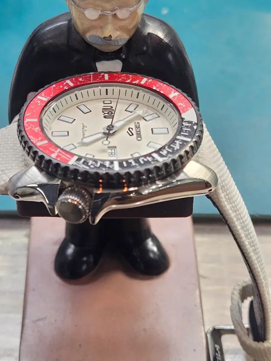  セイコー STREET FIGHTER V 류 LIMITED EDITION オートマチック 時計 肌触り良好 自動巻き時計 腕時計(アナログ)