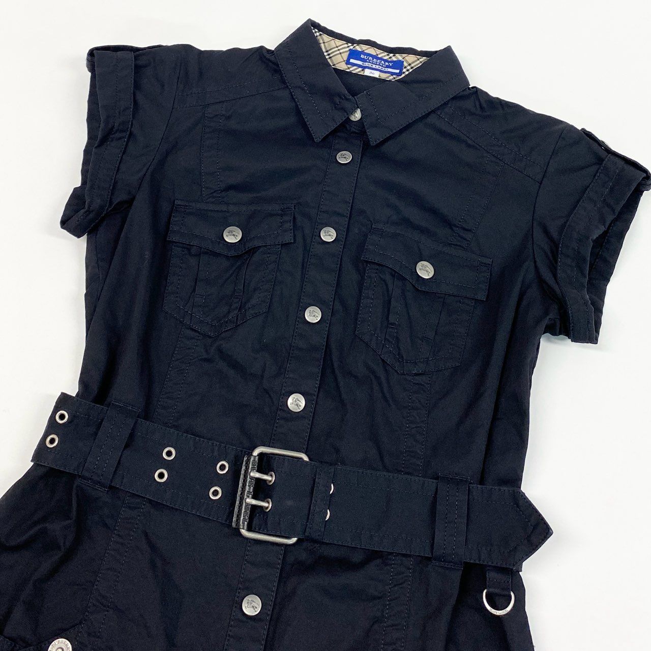Ab9 BURBERRY BLUE LABEL バーバリー ブルーレーベル Aライン 