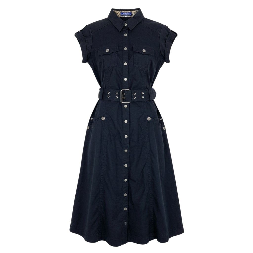Burberry 半袖ワンピース 36 Ab9 BURBERRY BLUE LABEL バーバリー 