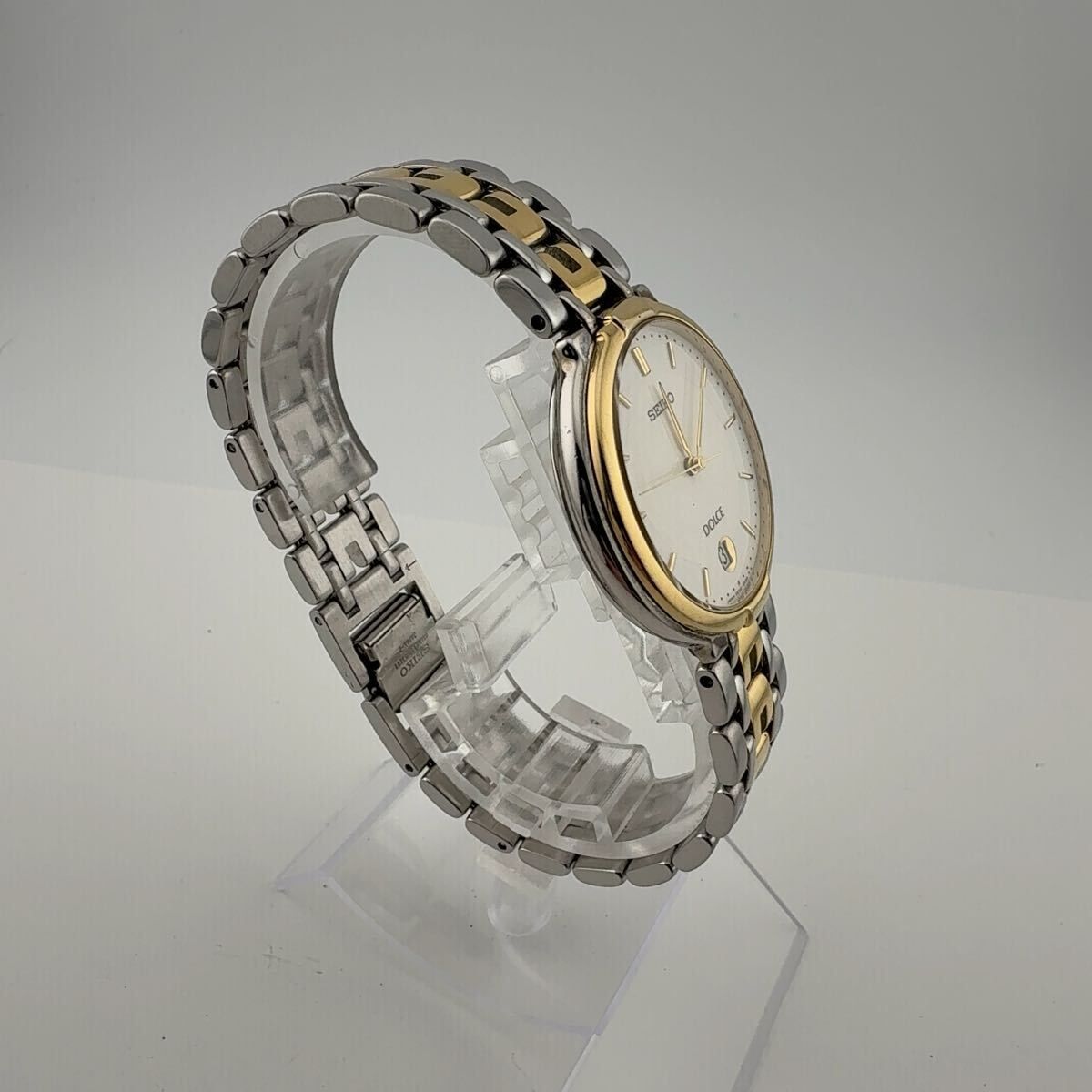 SEIKO セイコー DOLCE ドルチェ5E32-6A80 ラウンド シルバー4文字盤 