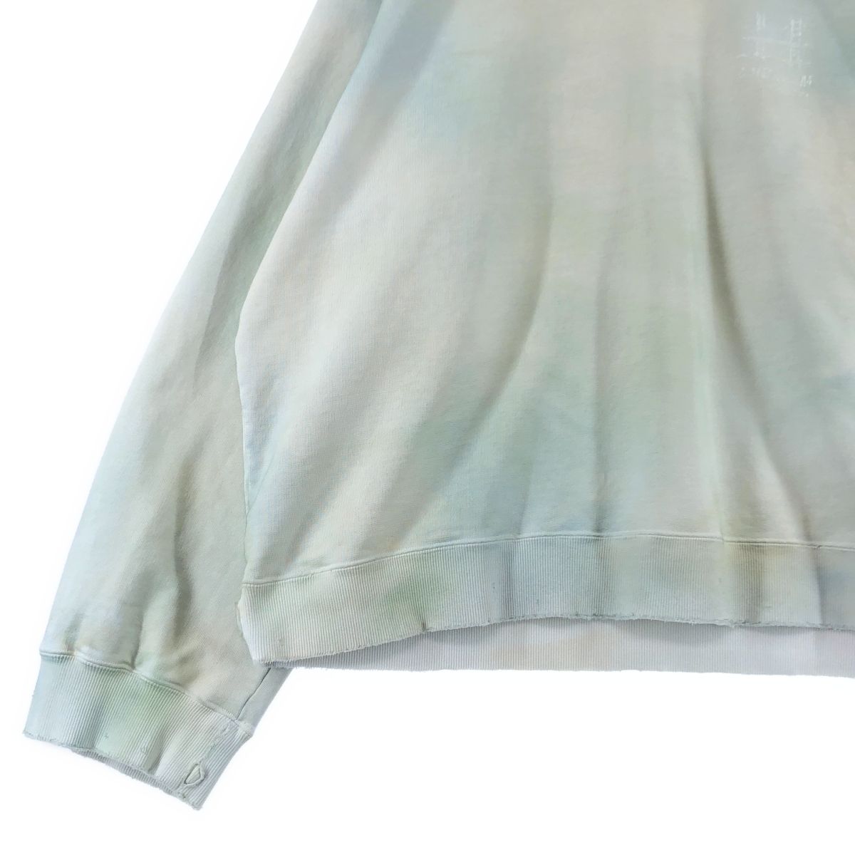 ANCELLM / アンセルム | 2025AW | BRIDGE SWEAT SHIRT ダメージ加工 