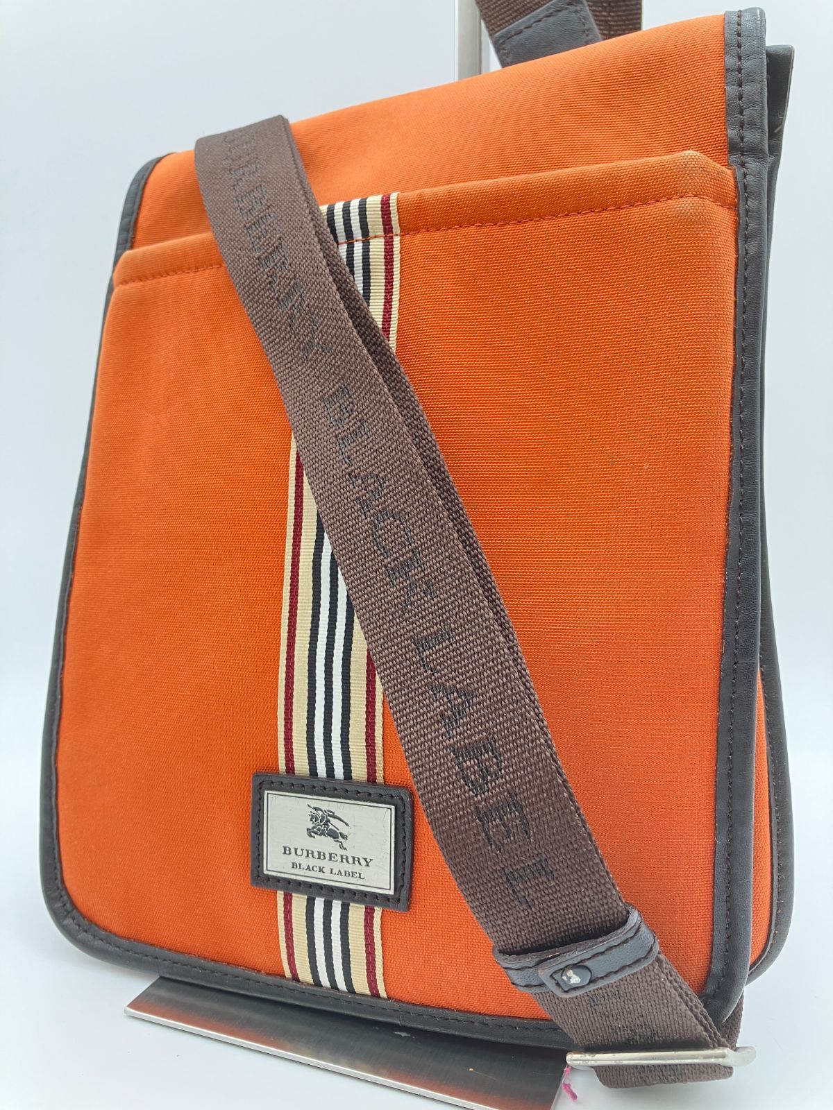 BURBERRY バーバリーブラックレーベル ショルダーバッグ キャンバス