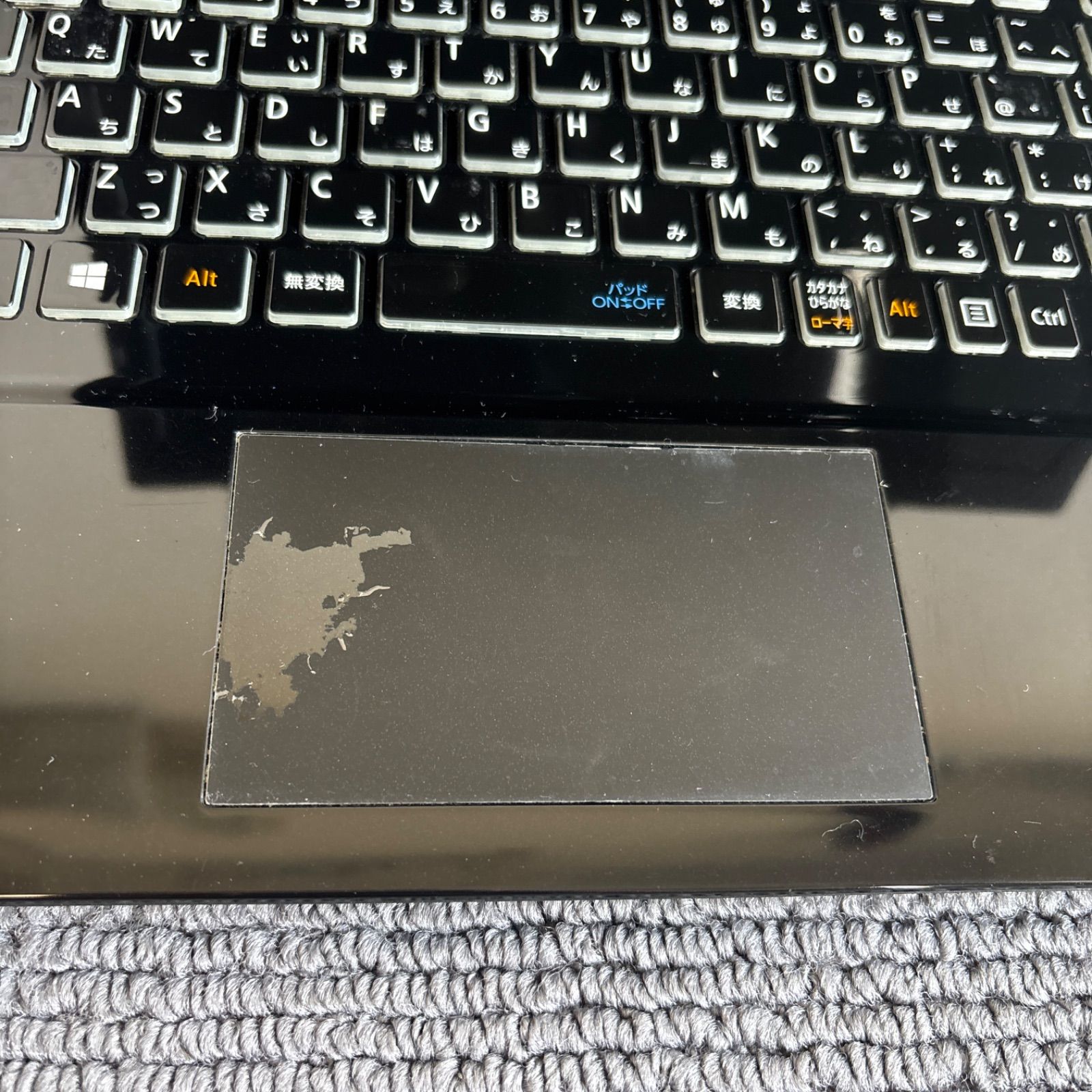 NEC LAVIE NS750/G i7-7500U メモリ4GB HDD 500GB Win10 タッチパネル