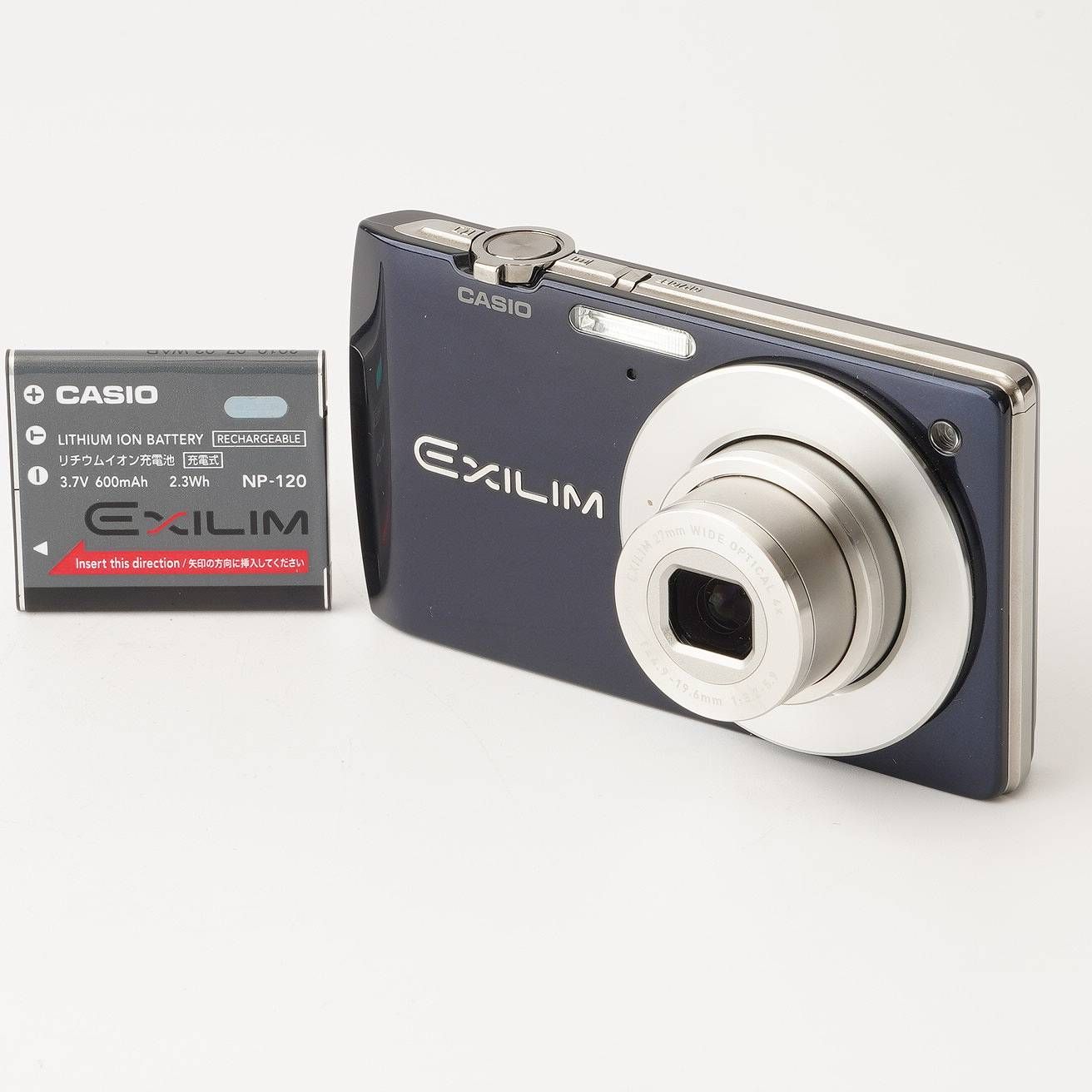 カシオ Casio EXILIM EX-S200 ブルー 4x 広角 光学ズーム - メルカリ