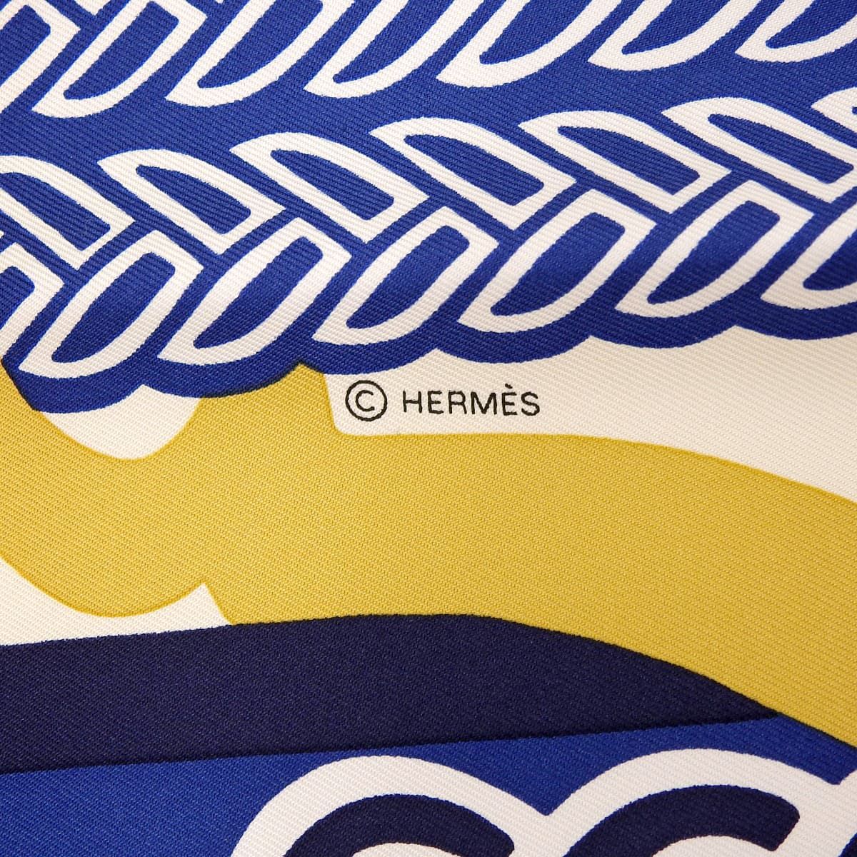 エルメス HERMES カレ90 FANTAISIE D'ETRIERS 鐙の幻想 スカーフ