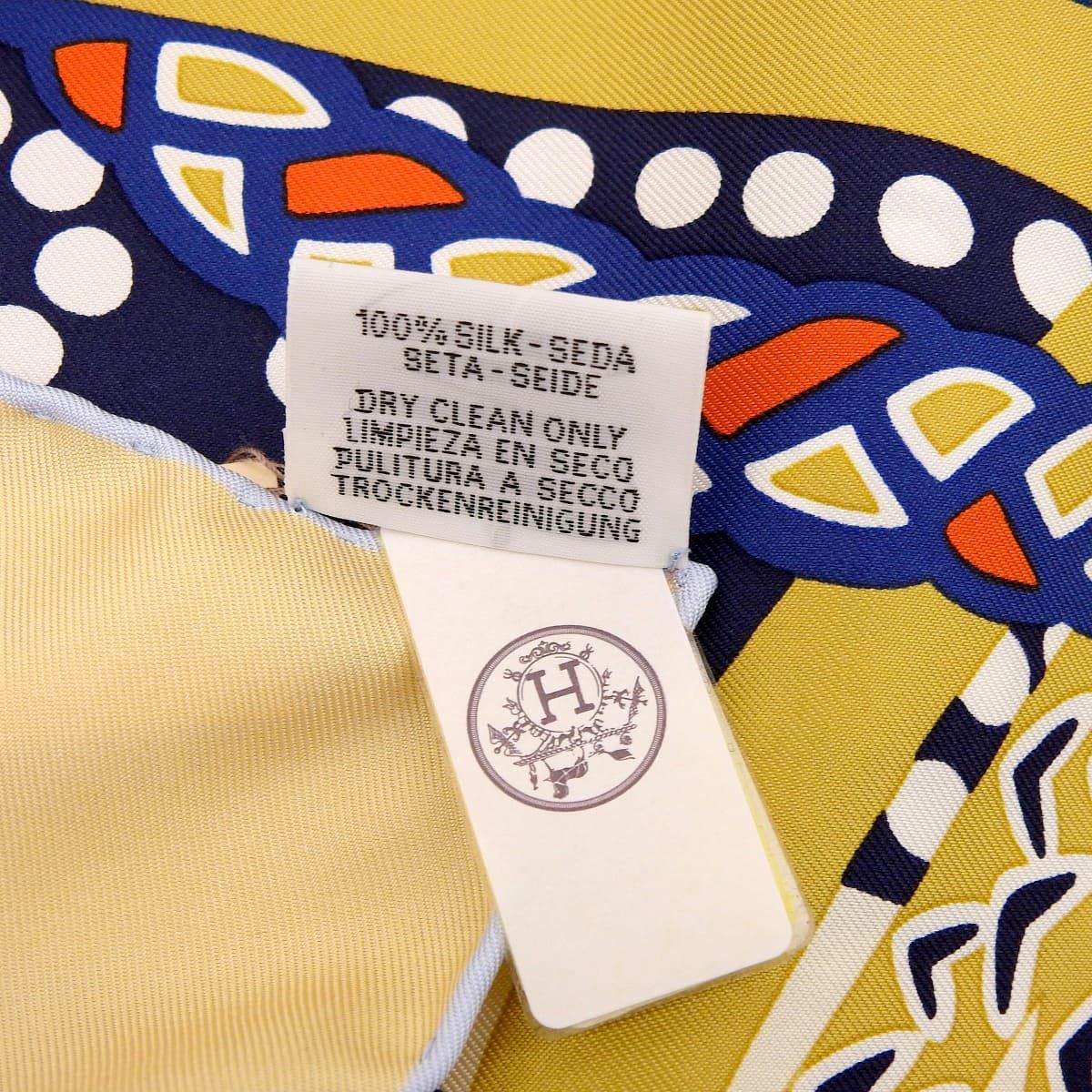 エルメス HERMES カレ90 FANTAISIE D'ETRIERS 鐙の幻想 スカーフ