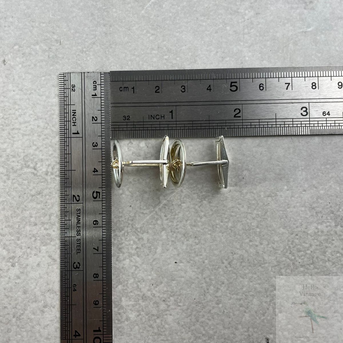 ティファニー 14KT スターリングシルバー ボタン コンビ カフス ZE2fe ティファニー 14KT スターリングシルバー ボタン コンビ カフス ZE2fe