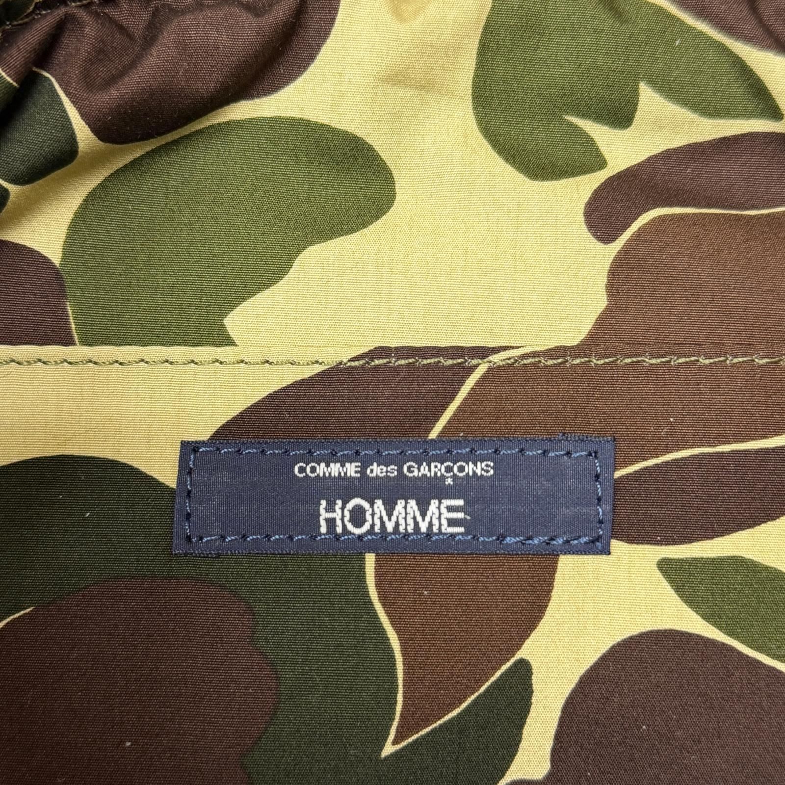 未使用 COMME des GARCONS HOMME Logo Shoulder Bag ロゴショルダー