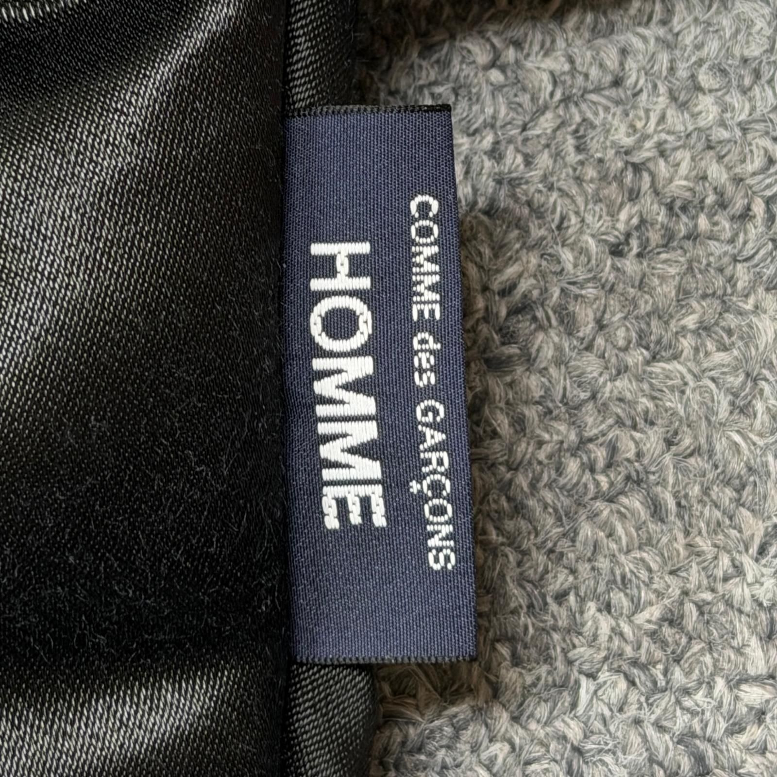 未使用 COMME des GARCONS HOMME Logo Shoulder Bag ロゴショルダー 