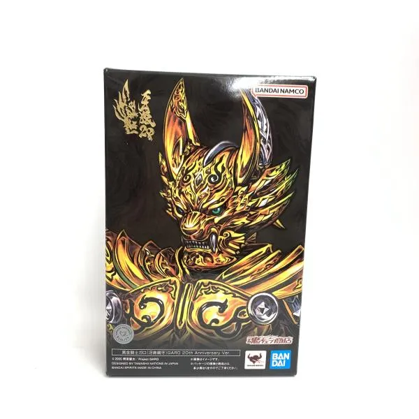 真骨彫製法　牙狼　冴島鋼牙 GARO 20th Anniversary Ver SHF『#牙狼＜GARO＞』新品SHF 真骨雕「黃金騎士牙狼（#冴島鋼牙）GARO