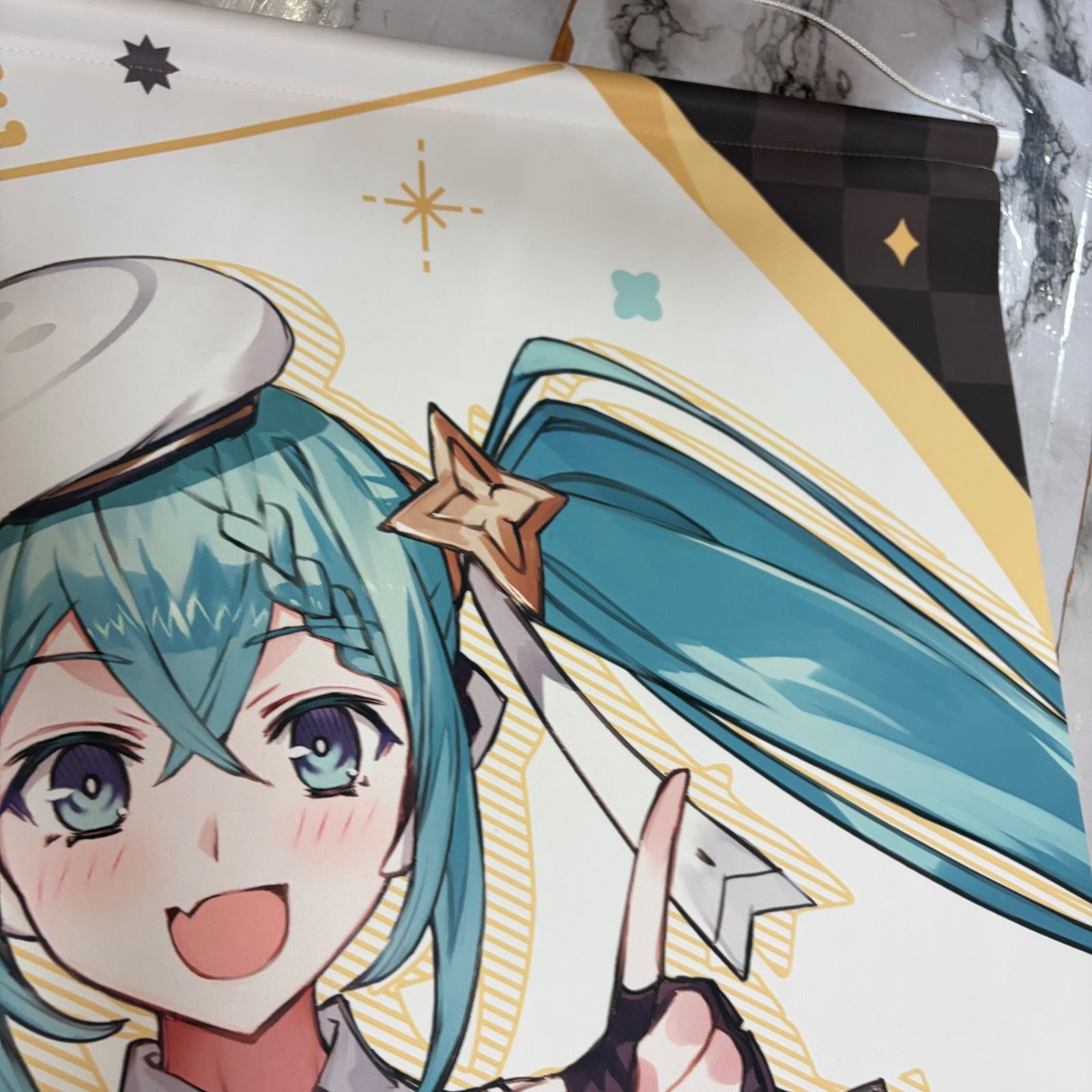初音ミク GTプロジェクト レーシングミク 2023 等身大タペストリー 26 