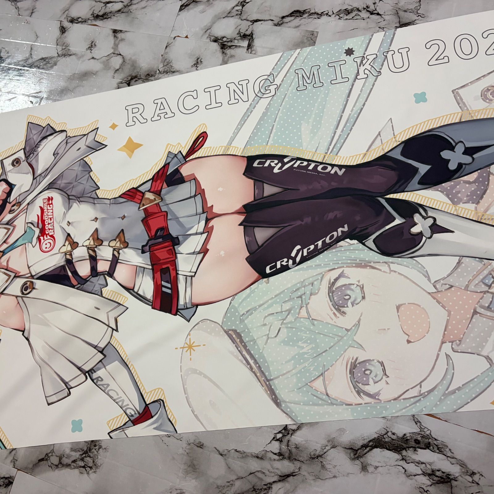 初音ミク GTプロジェクト レーシングミク 2023 等身大タペストリー 26 
