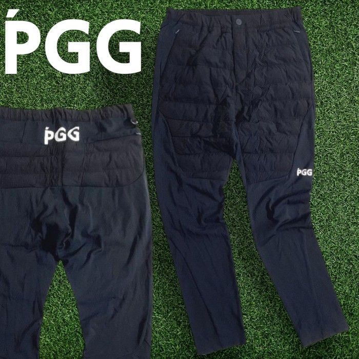 ゴルフ 【未使用】PGG ピージージー 高機能中綿 アモッサ×ナイロン