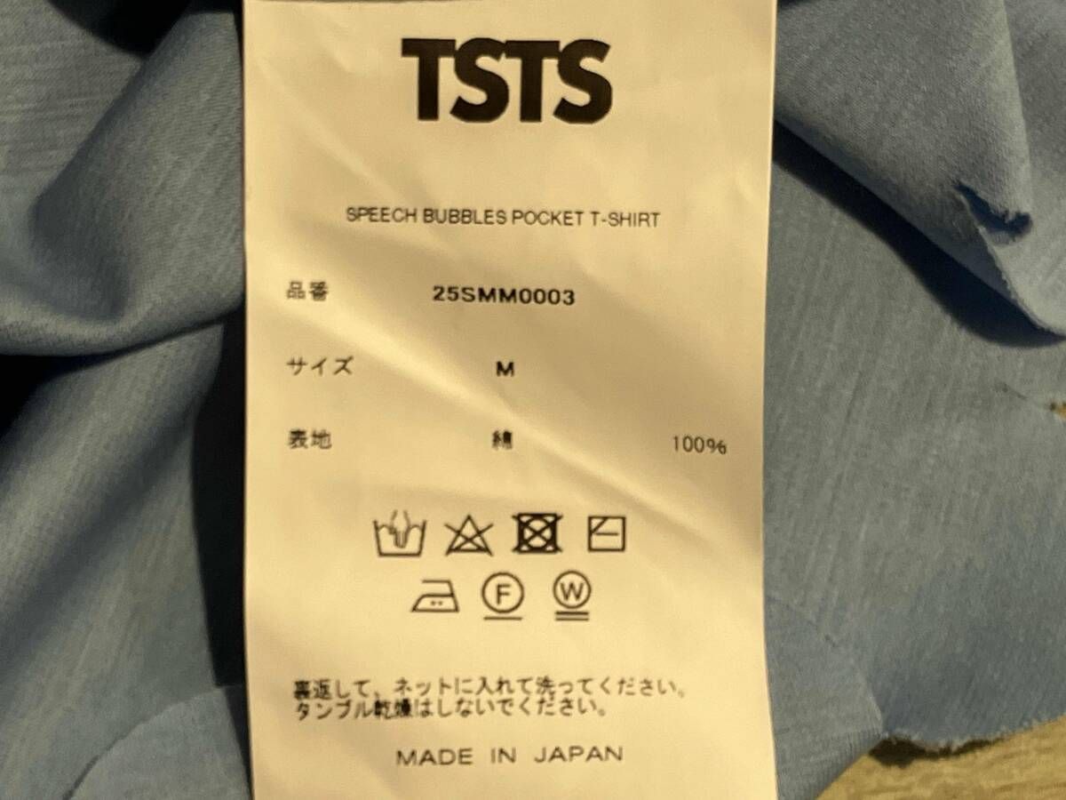 TSTS ティーエスティーエス SPEECH BUBBLES POCKET T-SHIRT 25SMM0003 