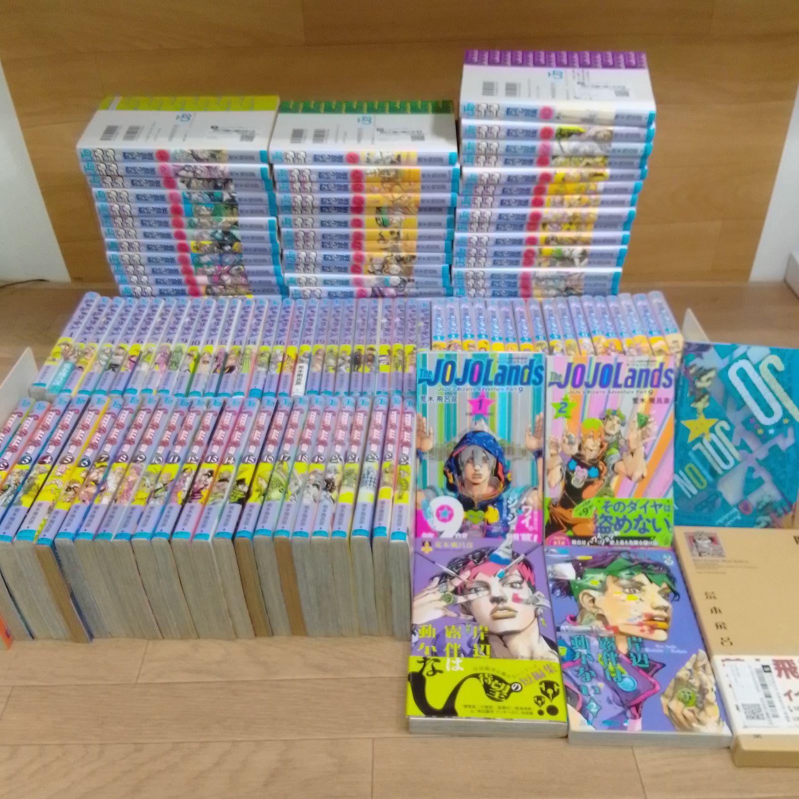 ジョジョ全巻 ストーンオーシャン ジョジョリオン ジョジョの奇妙な 