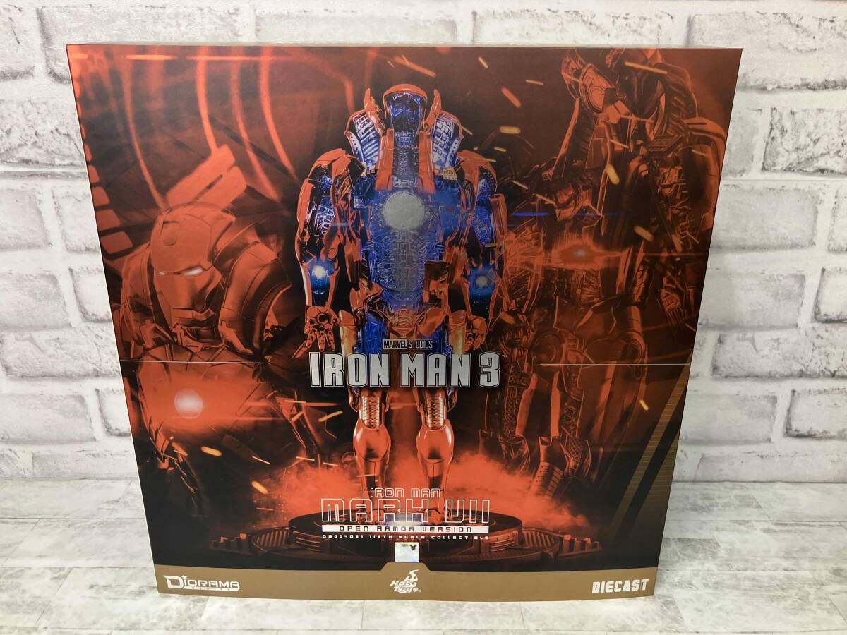 ホットトイズ アイアンマン・マｰク7(オｰプン・アｰマｰ版) 1/6 ムｰビｰ 